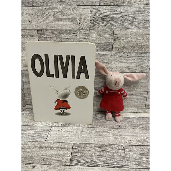 Olivia The Pig 7” inch Plush Toy Stuffed Animal And Book - Picture 9 of 9